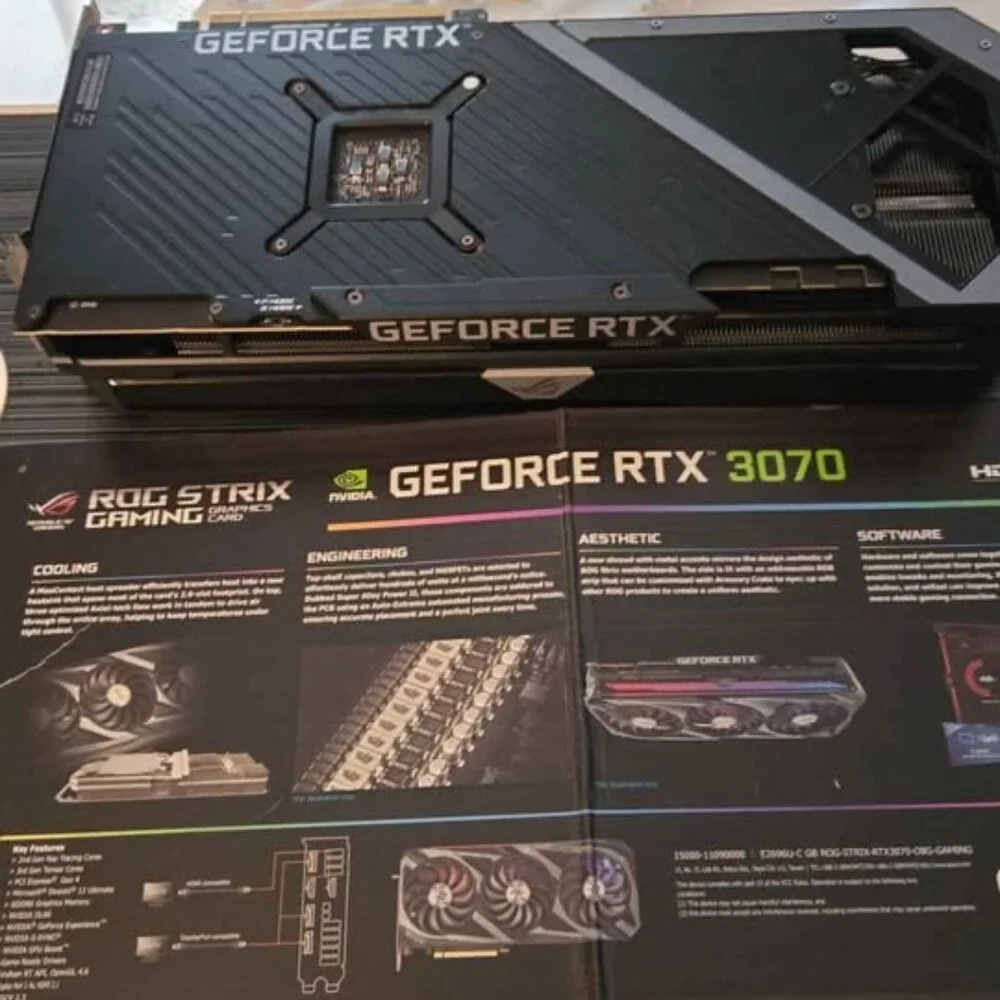 Asus GeForce 3070 RTX ROG STRIX Gaming Graphics card